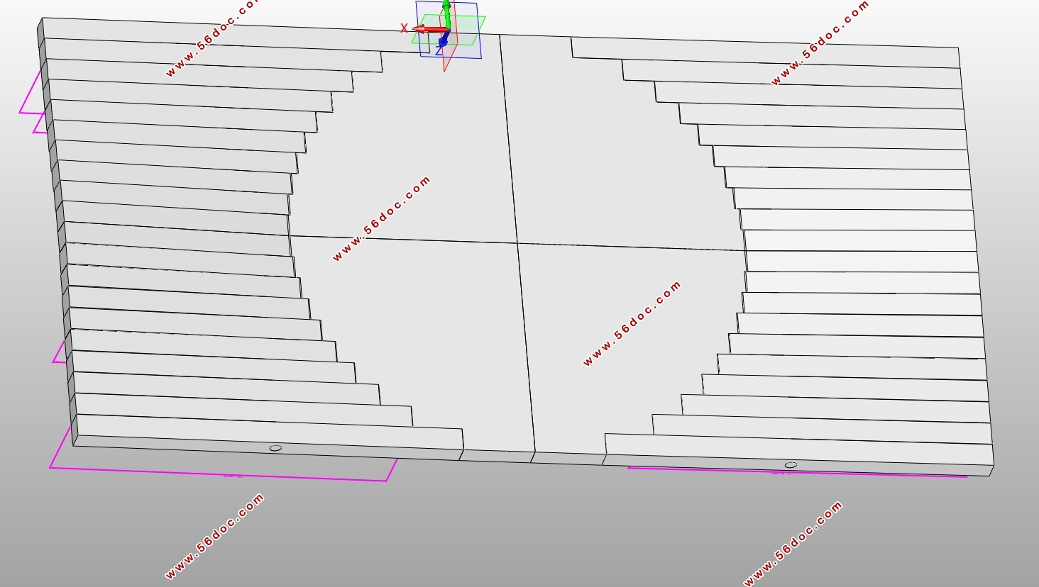 一种变型折叠桌的参数化设计(含SolidWorks三维图)