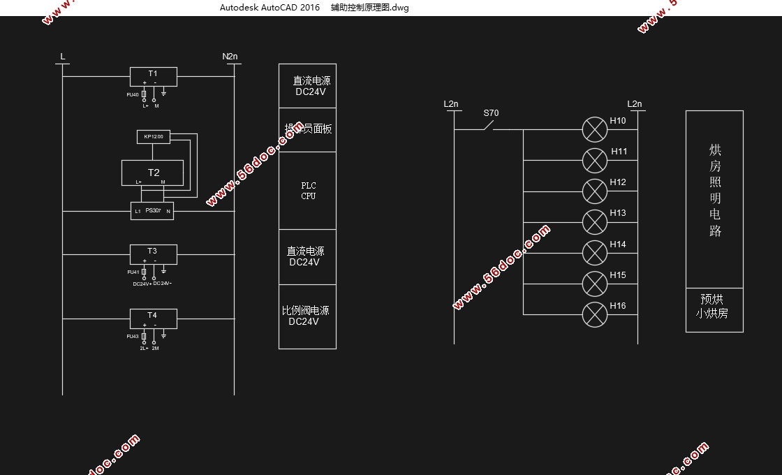 ɴͲ¶ȿϵͳ(CADԭͼ,PLC,HMI)