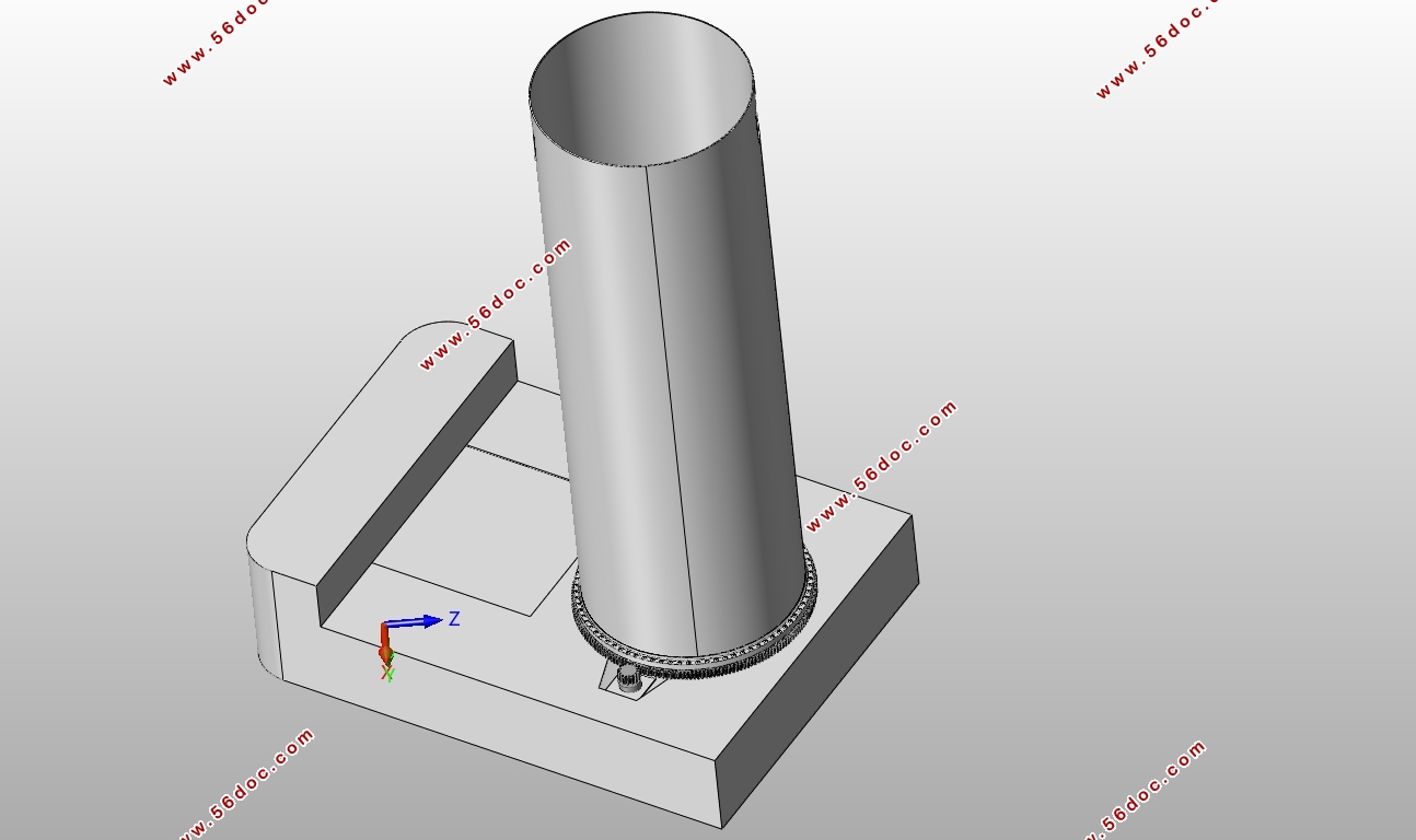大型港口门座起重机回转支承齿圈轮齿失效分析(含SolidWorks三维)
