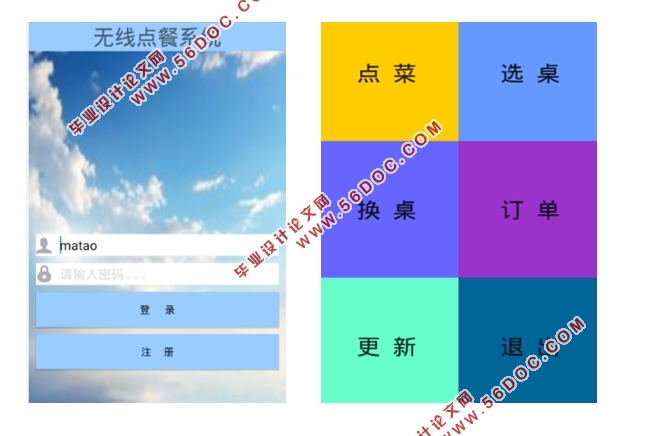 基于安卓Android平台的无线点餐系统的开发(Eclipse,MySQL)