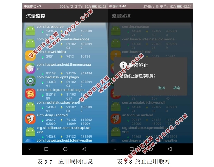 基于安卓Android手机流量监控系统APP的设计(Eclipse)