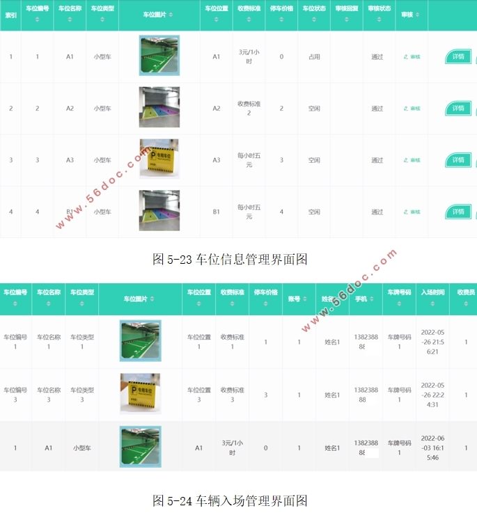 基于微信小程序的停车场管理系统设计与实现(SSM,MySQL)