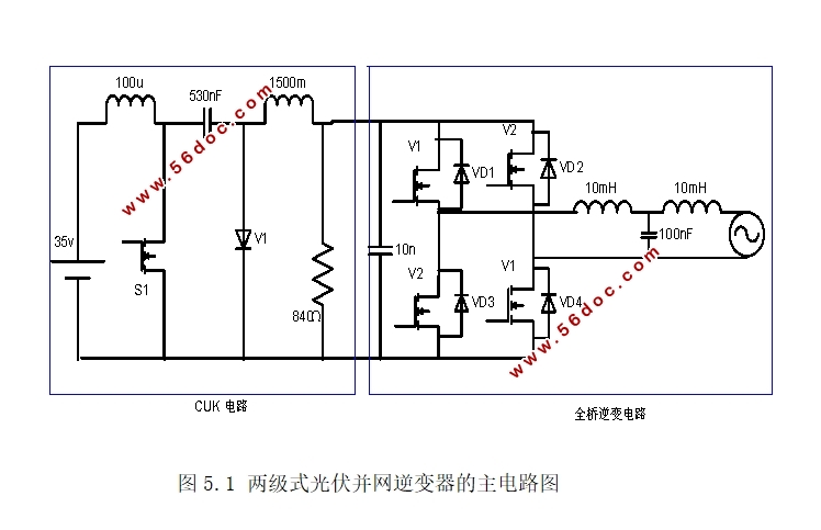 两级式光伏并网逆变器的设计
