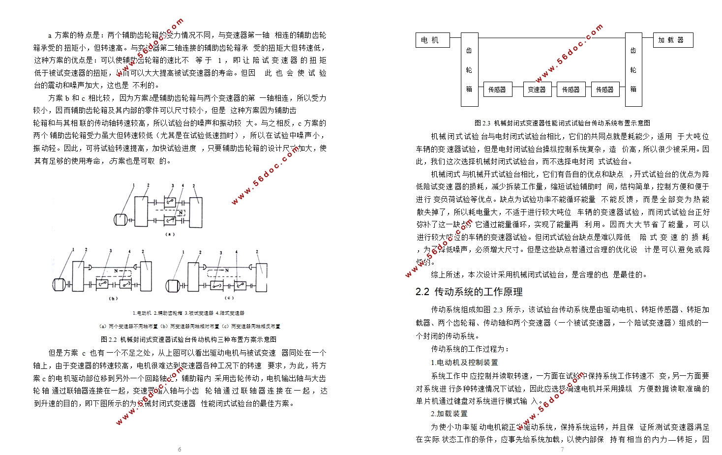 汽车变速箱疲劳试验台加载系统设计设计(含CAD图)